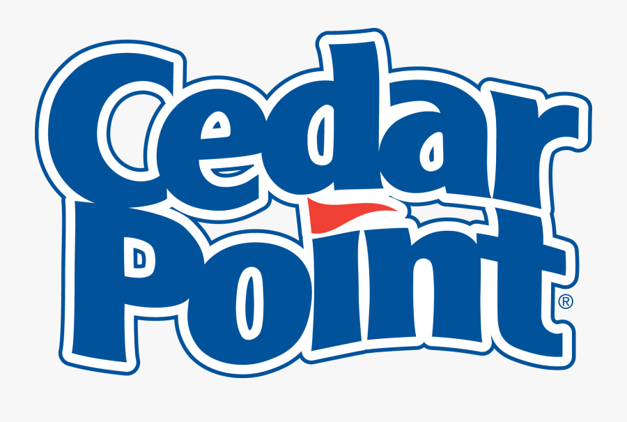 Cedar Point Amusement Park Logo, Transparent Clipart