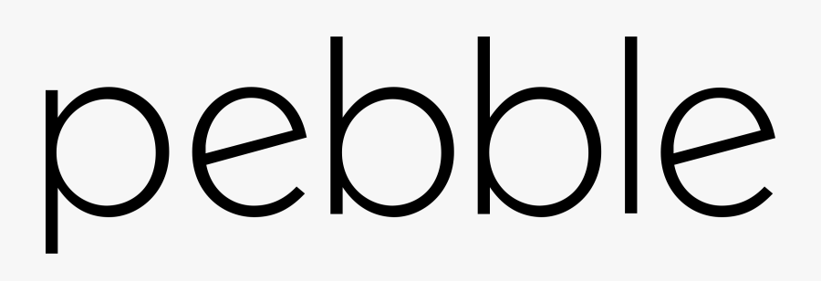 Svg Resize Pebble Clipart Transparent Library - Pebble Technology Corp Logo, Transparent Clipart