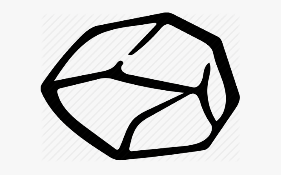 Pebble Clipart Border - Rock Icon Clipart Black And White, free clipart...