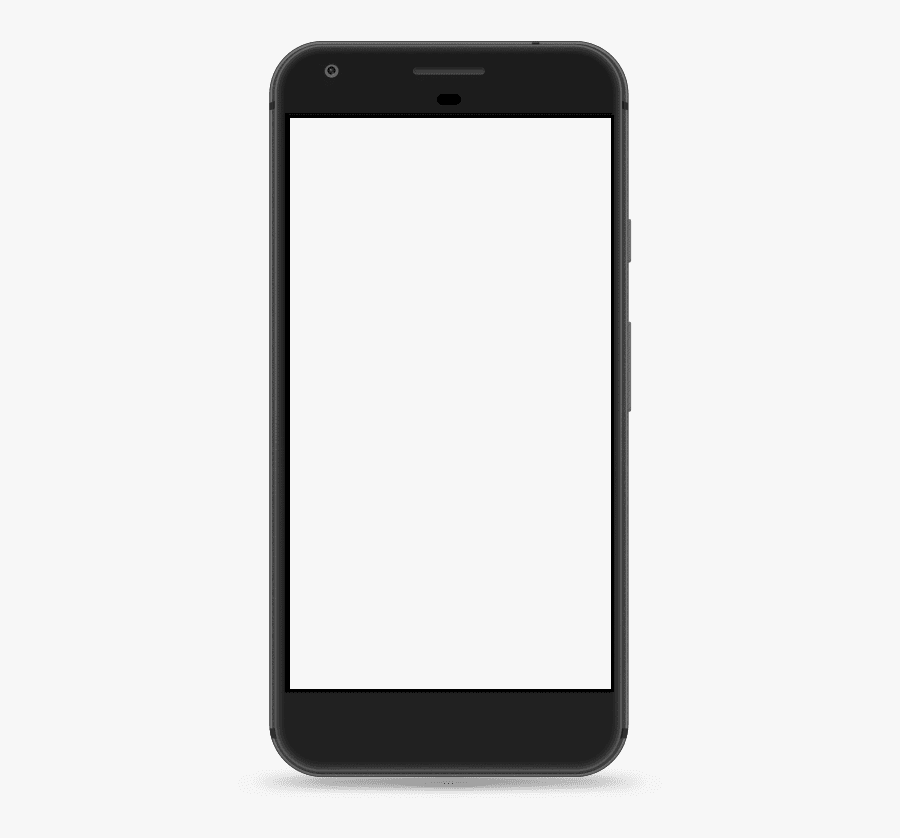 White Pixel Phone - Phone Transparent Png, Transparent Clipart