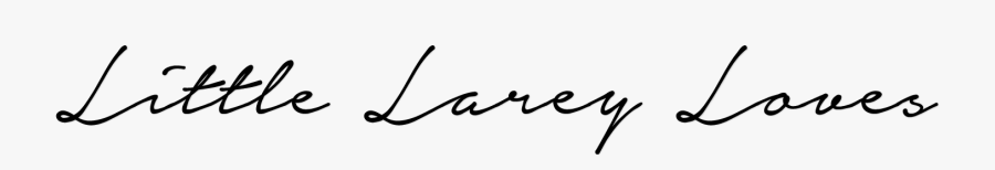 Little Larey Loves - Calligraphy, Transparent Clipart