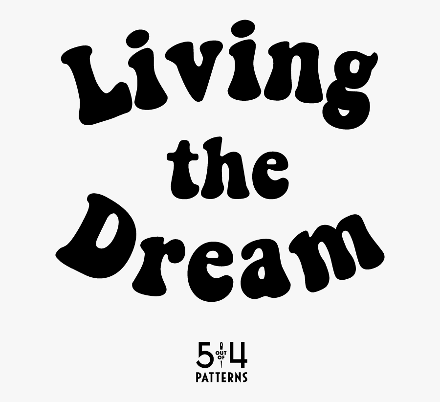 Living The Dream - Poster, Transparent Clipart