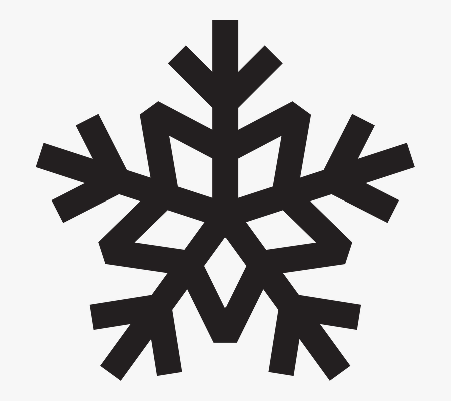 Snowflake Crystal Snow Crystal Winter Christmas - Copo De Nieve Vector, Transparent Clipart