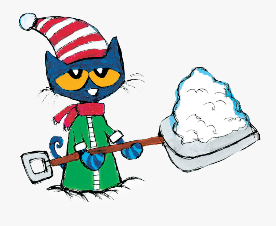 Pete Shoveling Snow Clipart , Png Download - Pete The Cat Snow Daze, Transparent Clipart