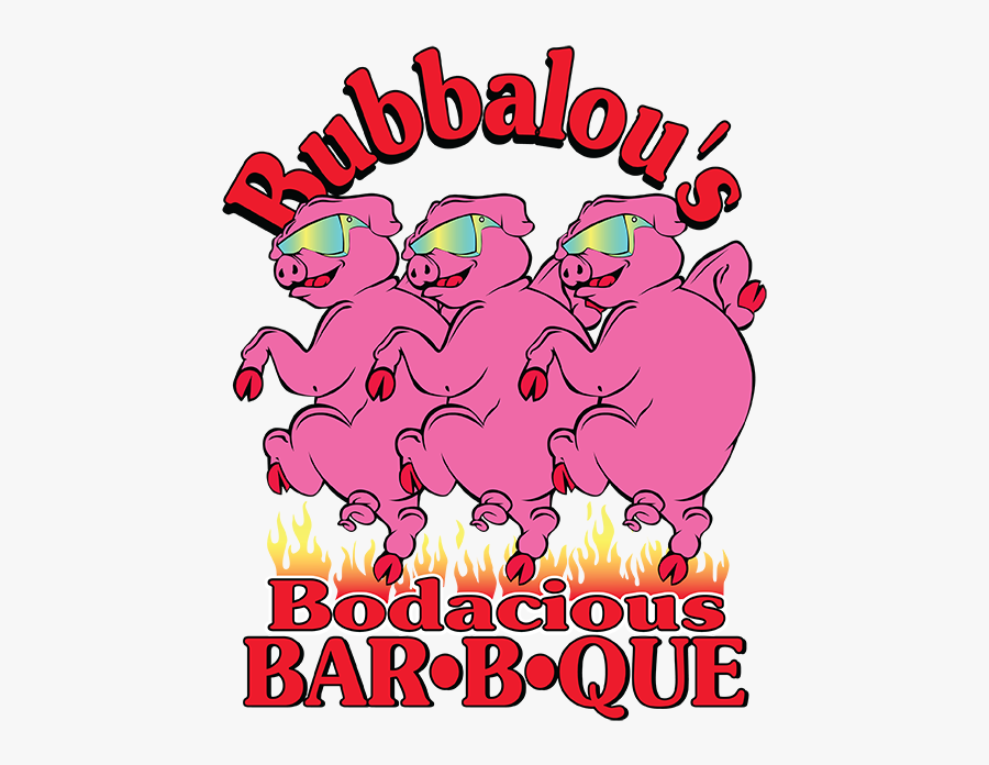 Bubbalou's Bodacious Bar B Que, Transparent Clipart