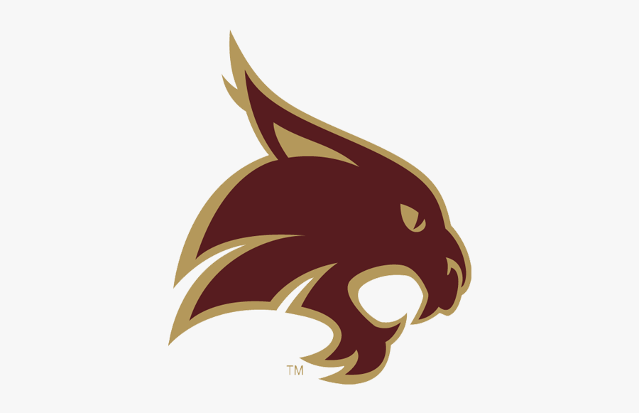 State Of Texas Image - Logo Texas State Football, Transparent Clipart