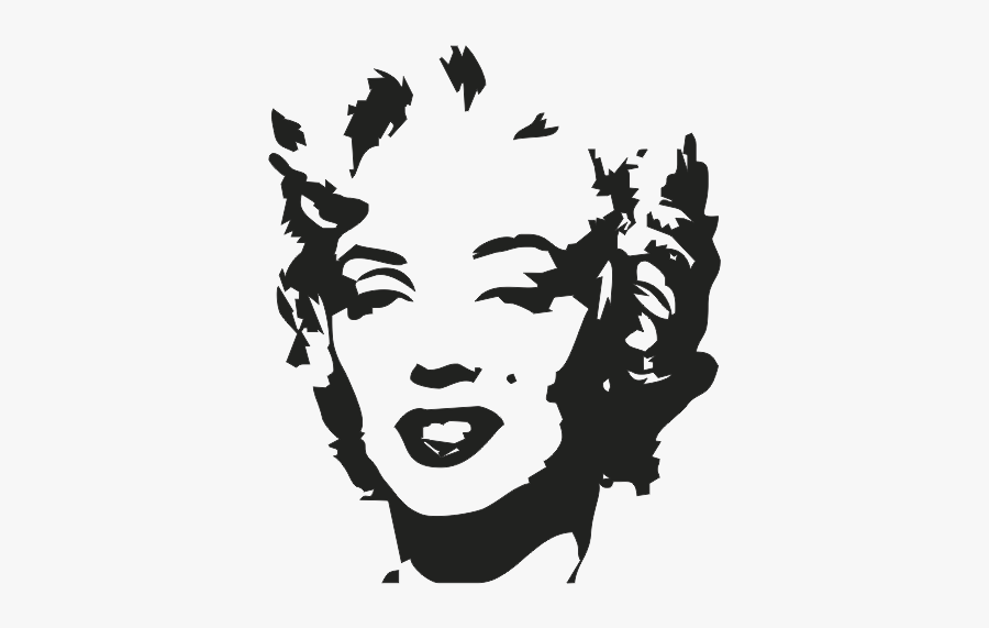 Marilyn Diptych Campbell"s Soup Cans Gold Marilyn Monroe - Andy Warhol Marilyn Monroe Black And White, Transparent Clipart