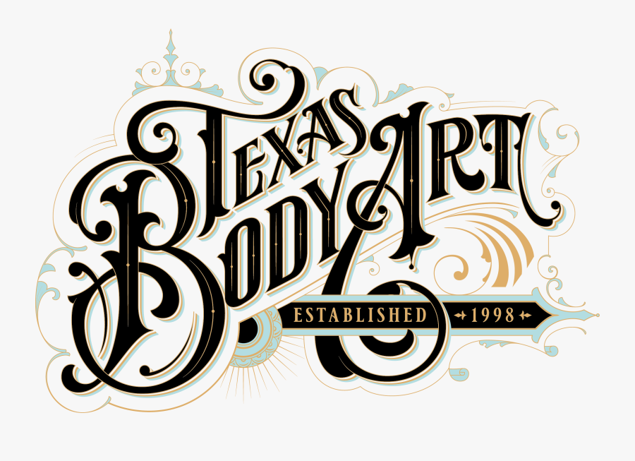 Texas Body Art - Texas Body Art Logo, Transparent Clipart