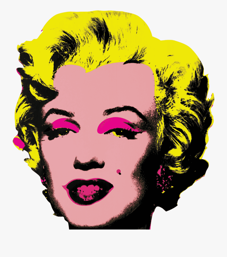 Marilyn Monroe Pop Art Png - Andy Warhol Marilyn Monroe Pink, Transparent Clipart