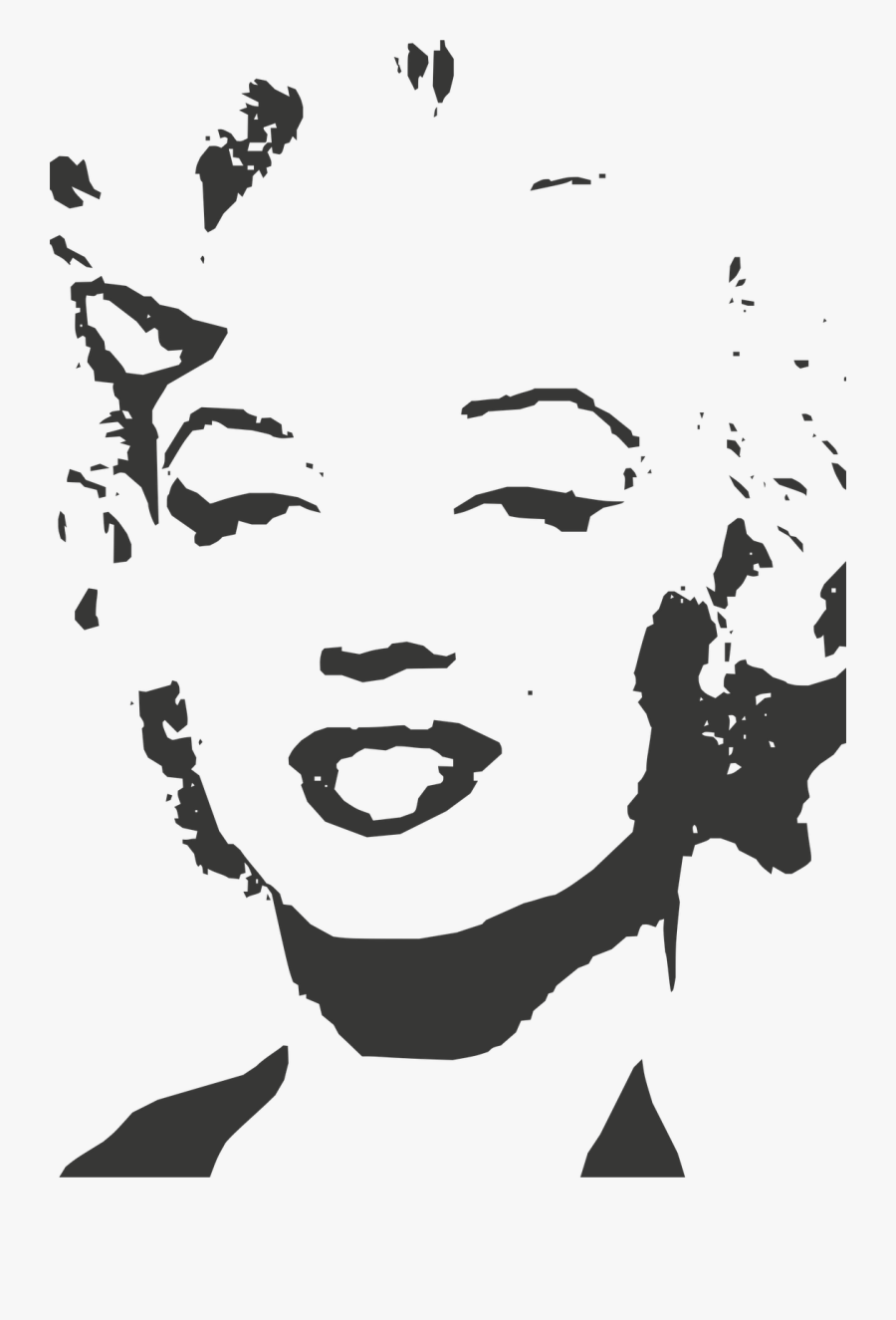 Marilyn Diptych Artist Pop Art Printmaking - Marilyn Monroe Warhol Photograph, Transparent Clipart