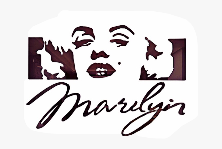 #ftestickers #marilynmonroe #marilyn #freetoedit - Wall Decal, Transparent Clipart