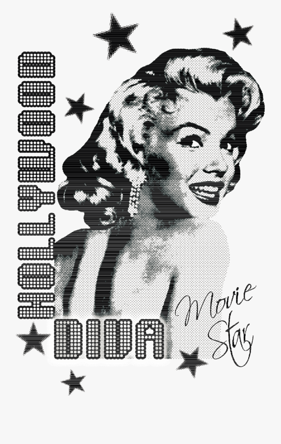 Marilyn Monroe T-shirt Printmaking Screen Printing - Marilyn Monroe, Transparent Clipart