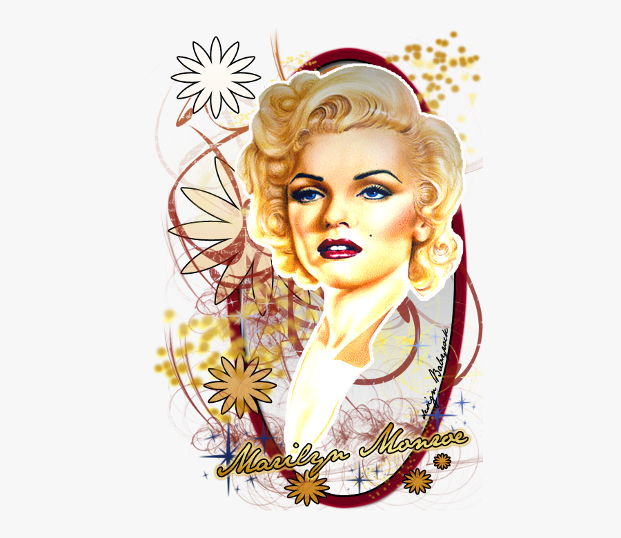 Marilyn Monroe Illustration Draw, Transparent Clipart