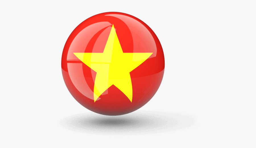Vietnam Flag Icon Png, Transparent Clipart