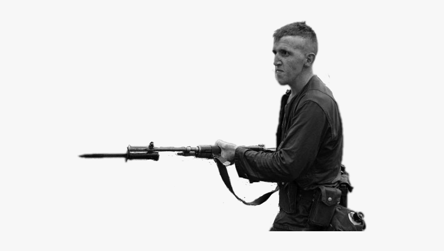 #vietnam #war #marine #m14 - Airsoft Gun, Transparent Clipart
