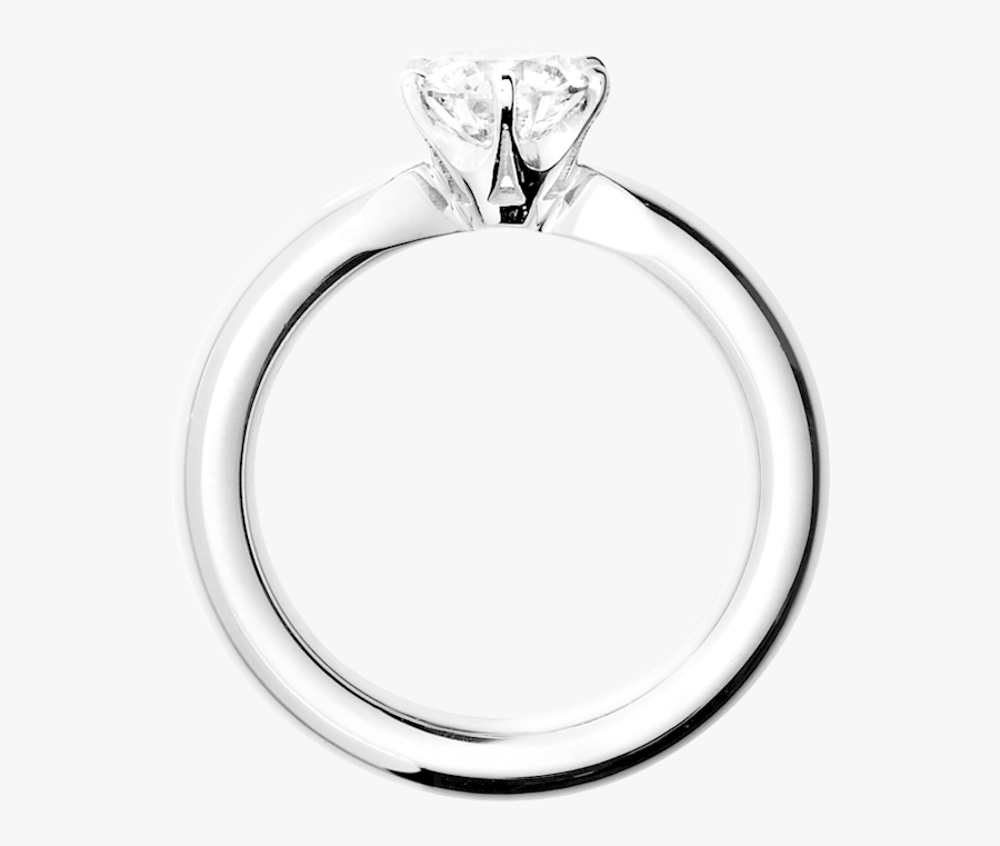 Image Library Stock Solitaire Ring Santiago In Different - Engagement Ring, Transparent Clipart