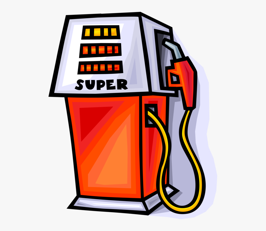 Vector Illustration Of Gasoline Petroleum Fossil Fuel - Gas Clipart, Transparent Clipart
