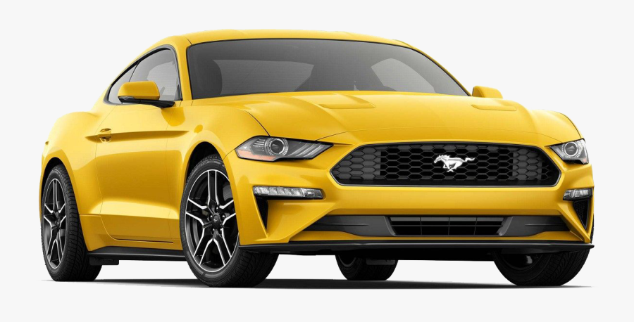 Transparent Ford Mustang Clipart - 2019 Ford Mustang Ecoboost Fastback, Transparent Clipart