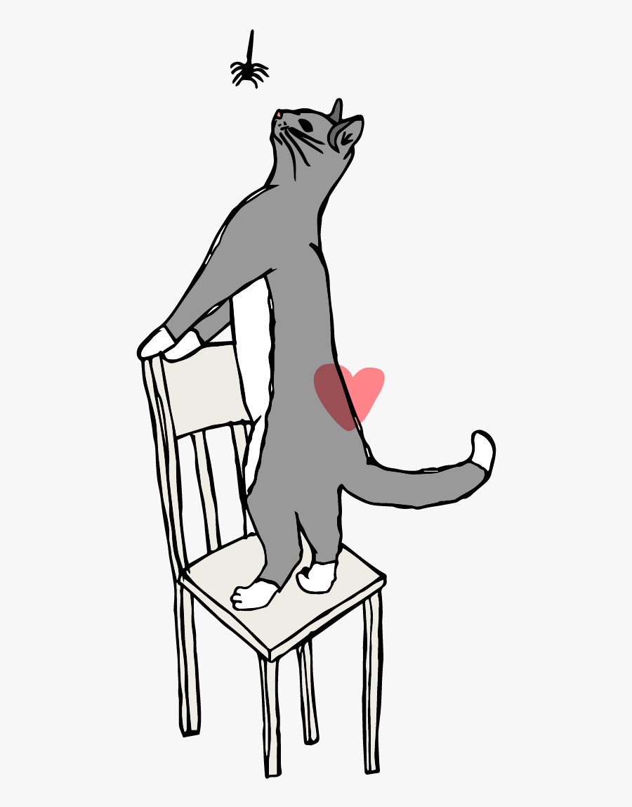 Naughty Student Clipart - Chair, Transparent Clipart
