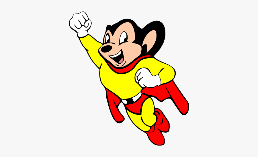 Mighty Mouse, Transparent Clipart