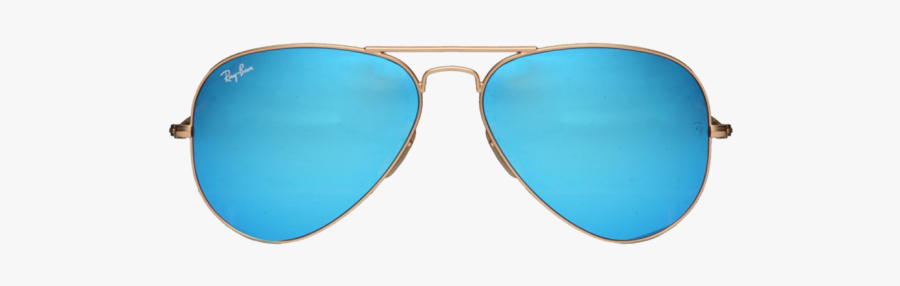 Picture Sunglasses Ray-ban Mirrored Sunglass Wayfarer - Blue Sun Glass Png, Transparent Clipart