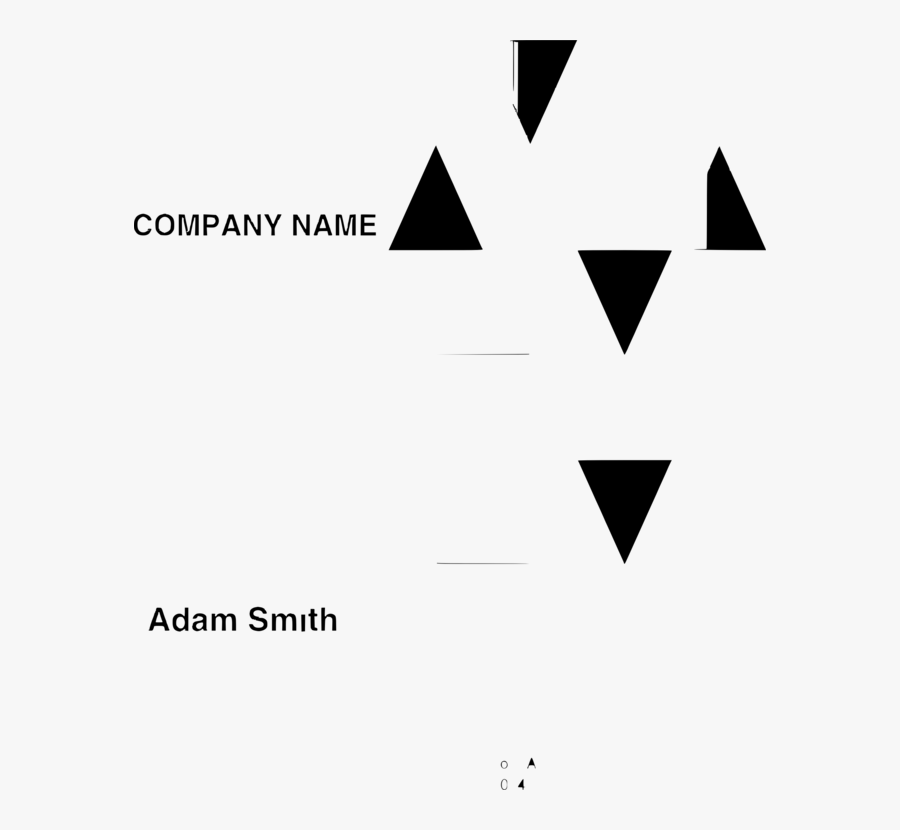 Symmetry,monochrome Photography,text - Triangle, Transparent Clipart