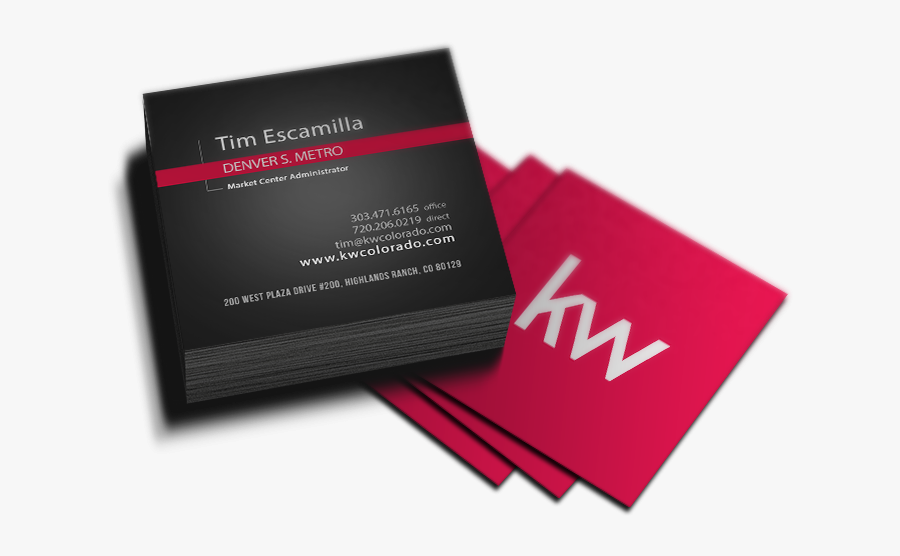 Transparent Business Clipart - Square Business Cards Png, Transparent Clipart