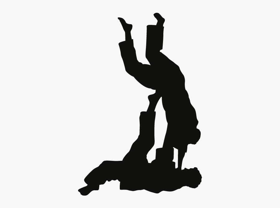 Brazilian Jiu-jitsu Jujutsu Martial Arts Grappling - Jiu Jitsu Black And White, Transparent Clipart