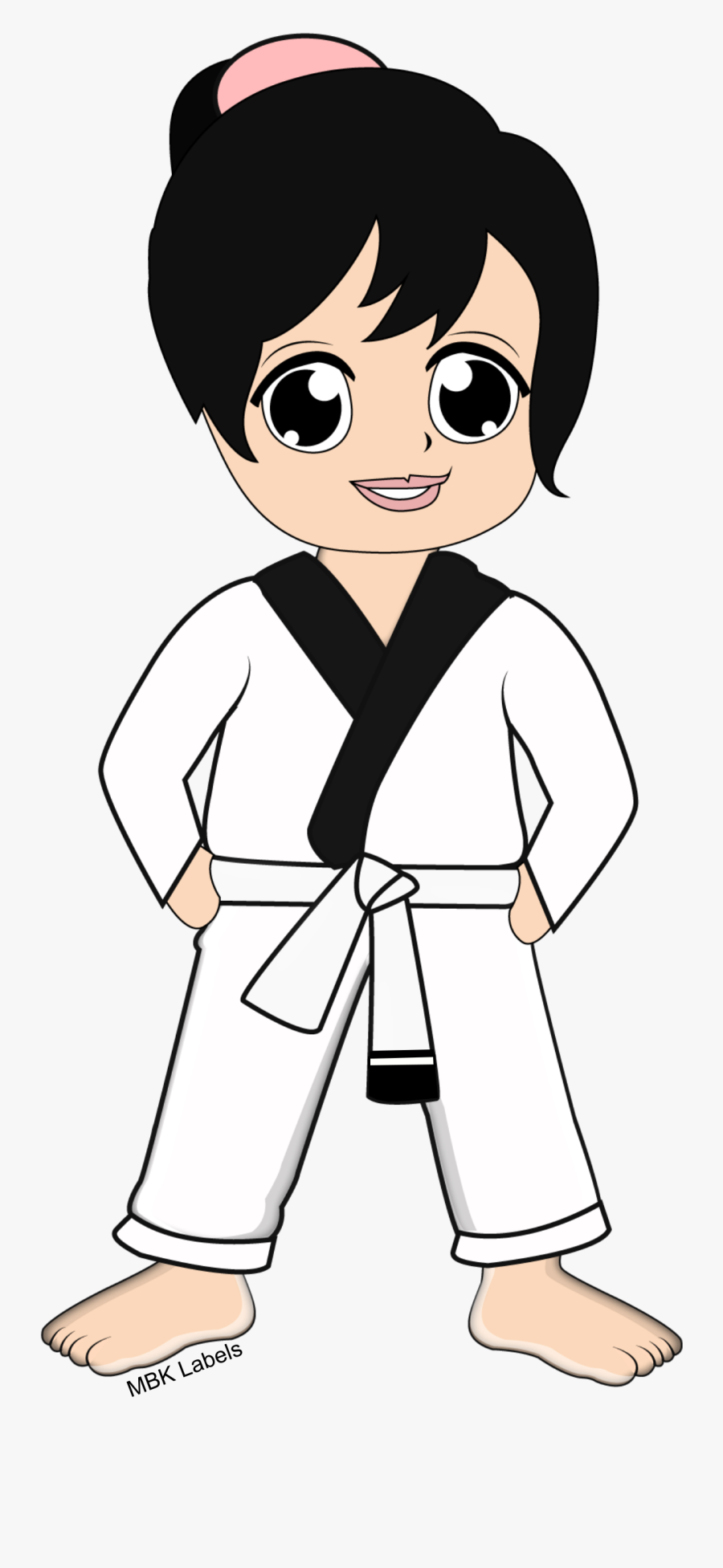 Jiu Jitsu Cartoon, Transparent Clipart