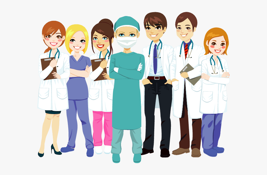 Healthcare Clipart Female Social Worker - Doctors And Nurses Clipart, Transparent Clipart