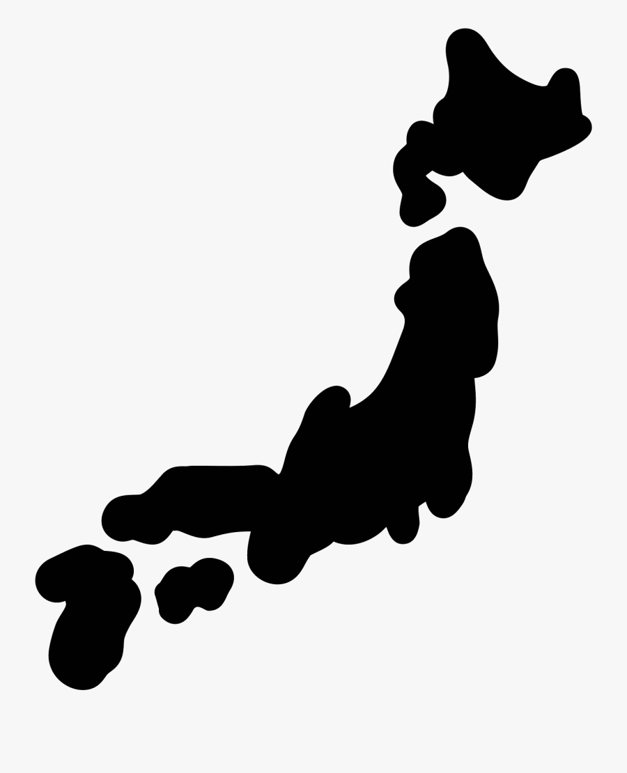 Japan Country Png Clipart Royalty Free Library - Japan Map Icon Png, Transparent Clipart