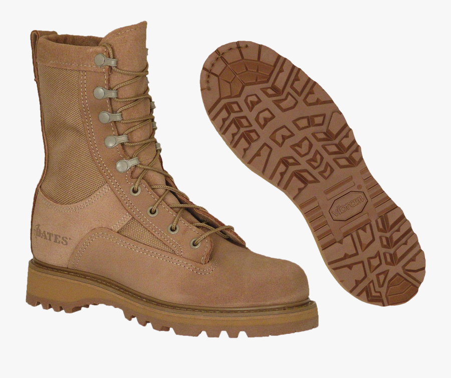 Combat Boots Png Image - Brown Boots Png, Transparent Clipart