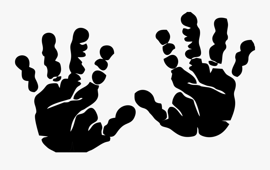 Baby Hand Print Decal, Transparent Clipart
