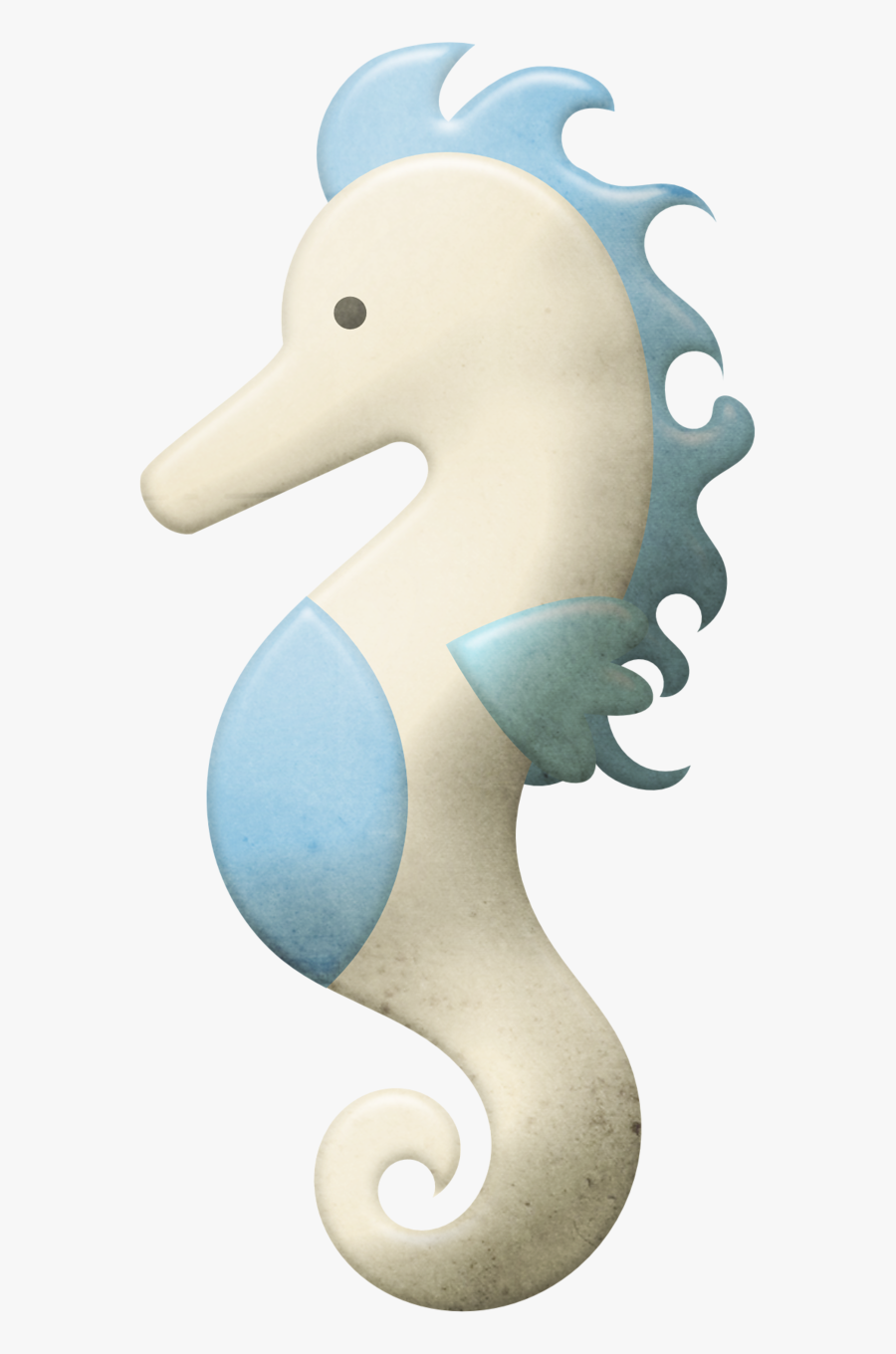 Transparent Sea Creatures Png - Northern Seahorse, Transparent Clipart