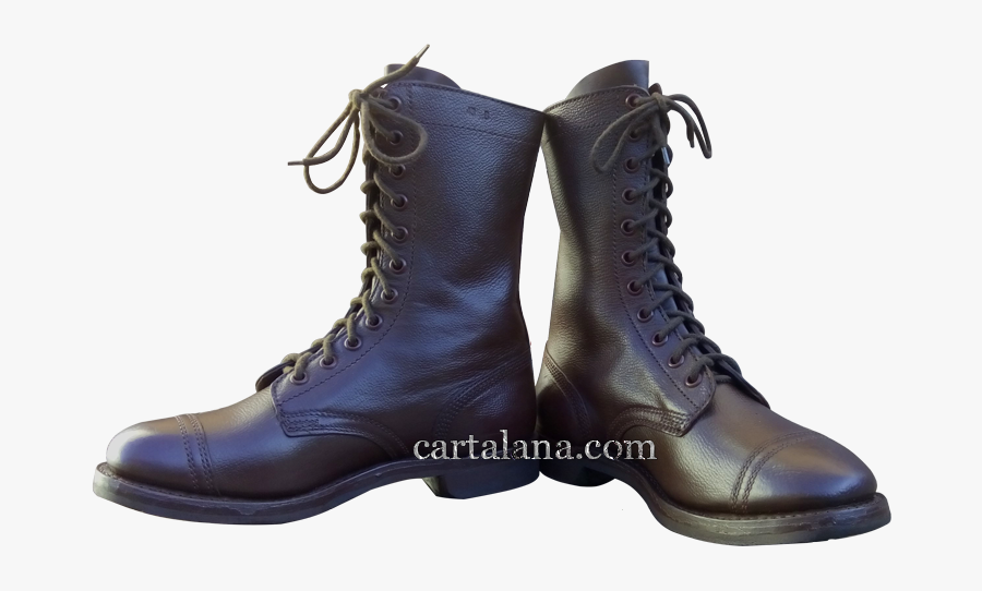 Clip Art Military Jump Boots - Work Boots, Transparent Clipart