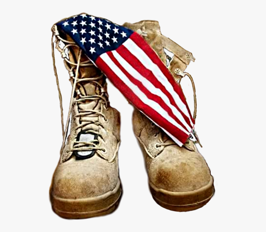 #army #navy #airforce #marines #americanflag #combatboots - Royalty Free Memorial Day, Transparent Clipart