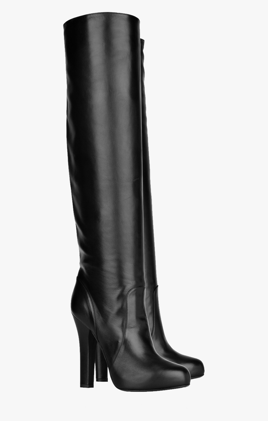 Women Boots Png Image - Long Black Boots Png, Transparent Clipart