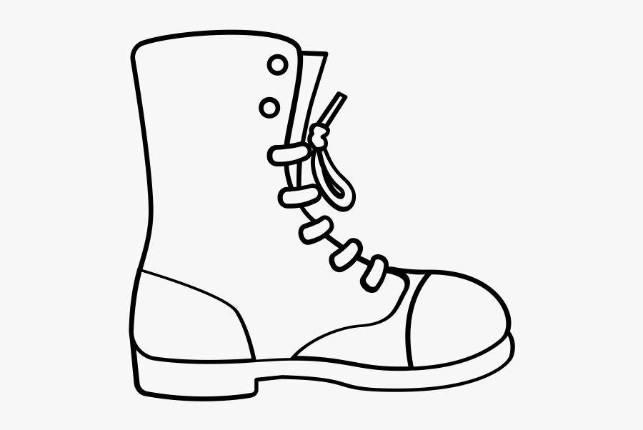 Combat Boots Clipart, Transparent Clipart