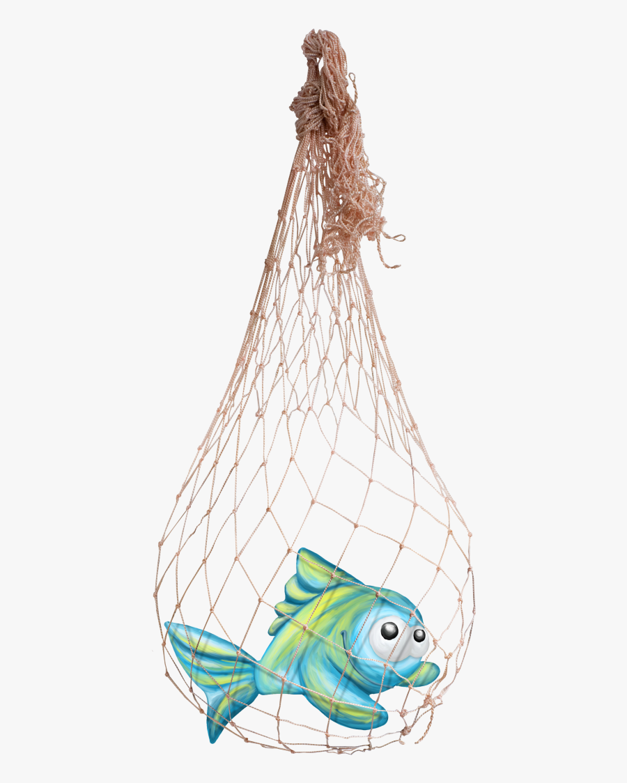 Fisherman Clipart Net Full Fish - Fish In Net Clipart, Transparent Clipart