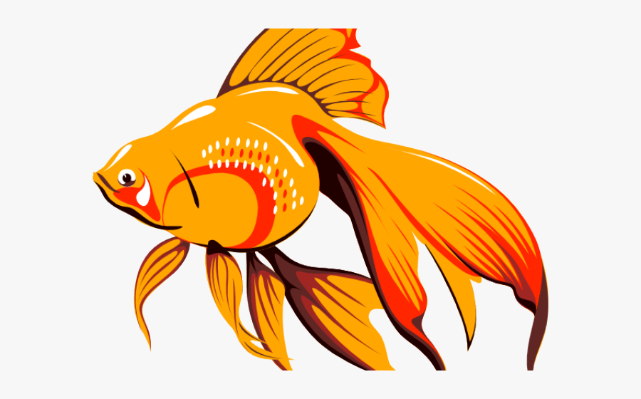Fishing Net Clipart Gold - Cartoon Fish Gif Png, Transparent Clipart