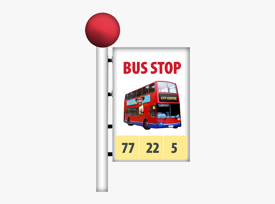 Bus Stop - Bus Pass, Transparent Clipart