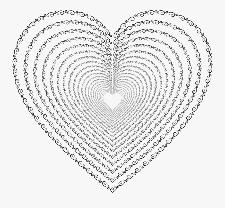 Heart,symmetry,organ - Heart, Transparent Clipart