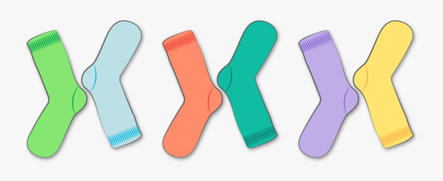 Transparent Down Syndrome Png - Sock, Transparent Clipart