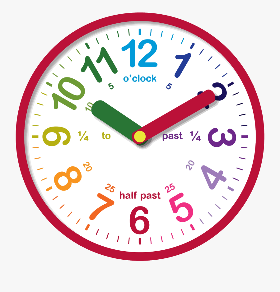 Transparent Past Clipart - Children Clocks, Transparent Clipart