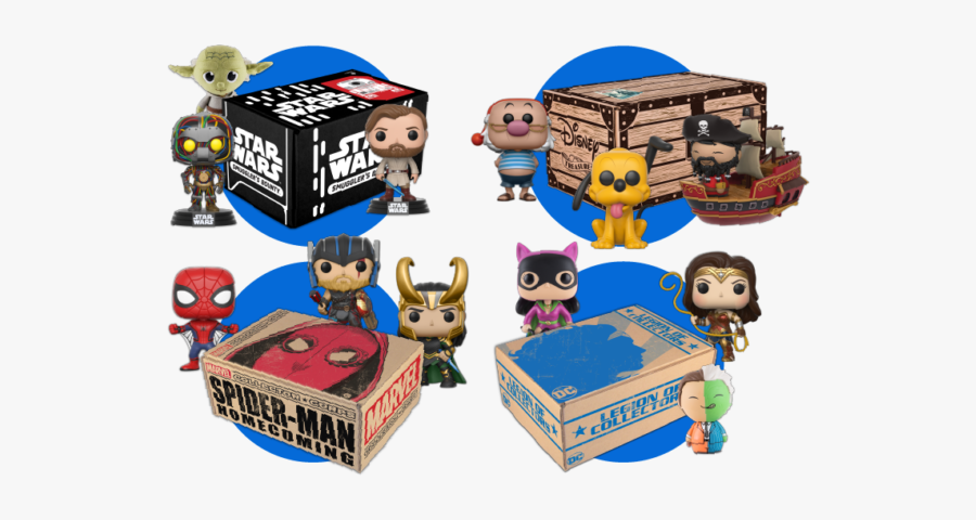 Subscribe Clipart Subscription Boxes - Treasure Collectors Box Funko, Transparent Clipart