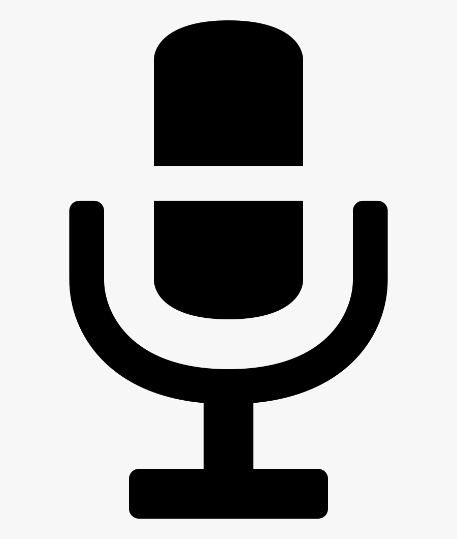Radio Microphone Comments - Mikrofon Logo, Transparent Clipart