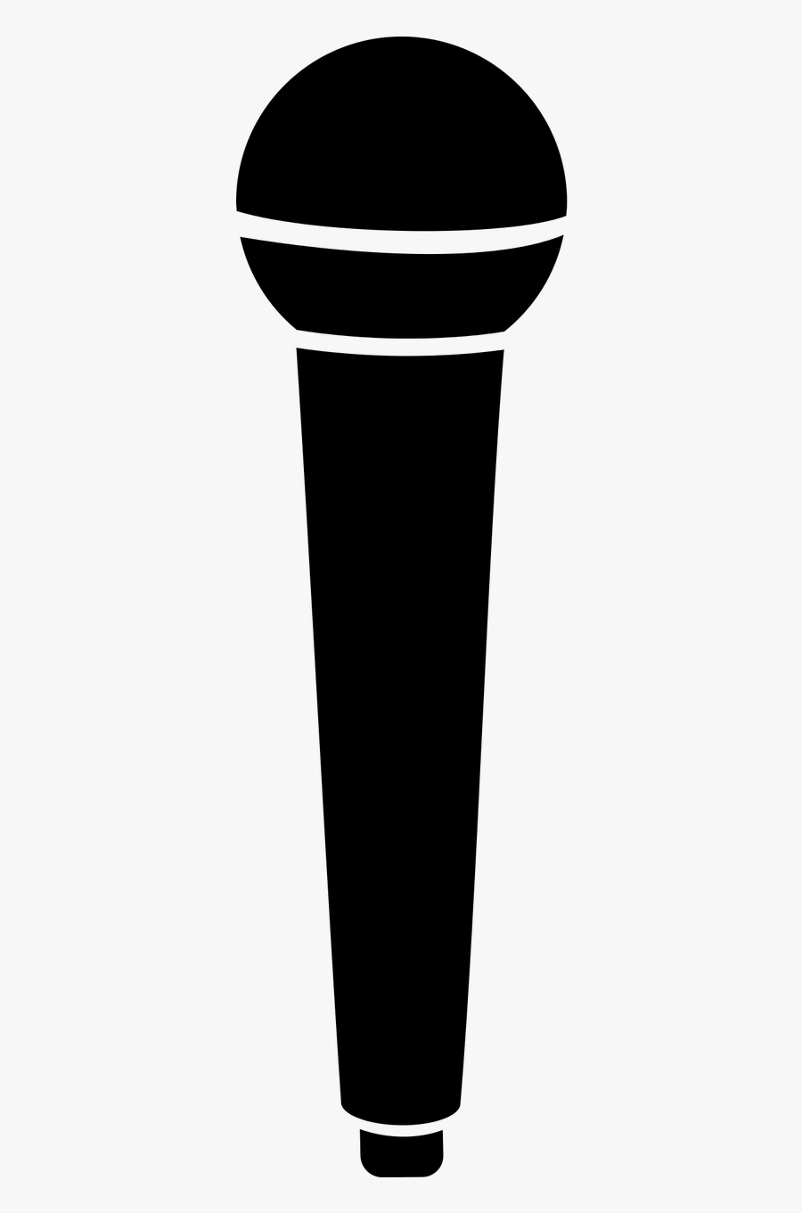 Mic Graphic, Transparent Clipart