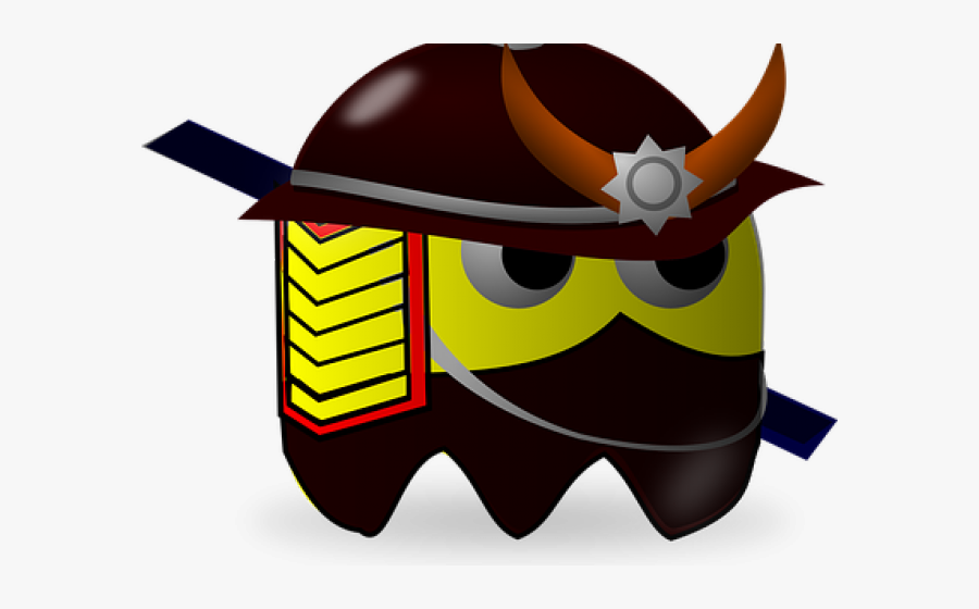 Samurai Clipart Japanese Boy - Pacman Samurai, Transparent Clipart