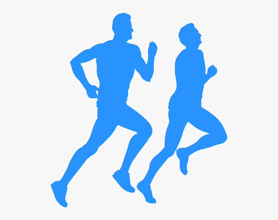 Silhueta Correndo Png, Transparent Clipart