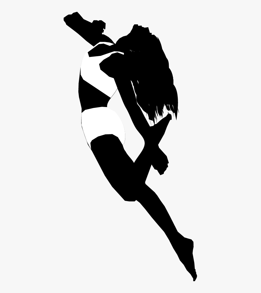 Transparent Stripper Pole Png - Silhouette, Transparent Clipart